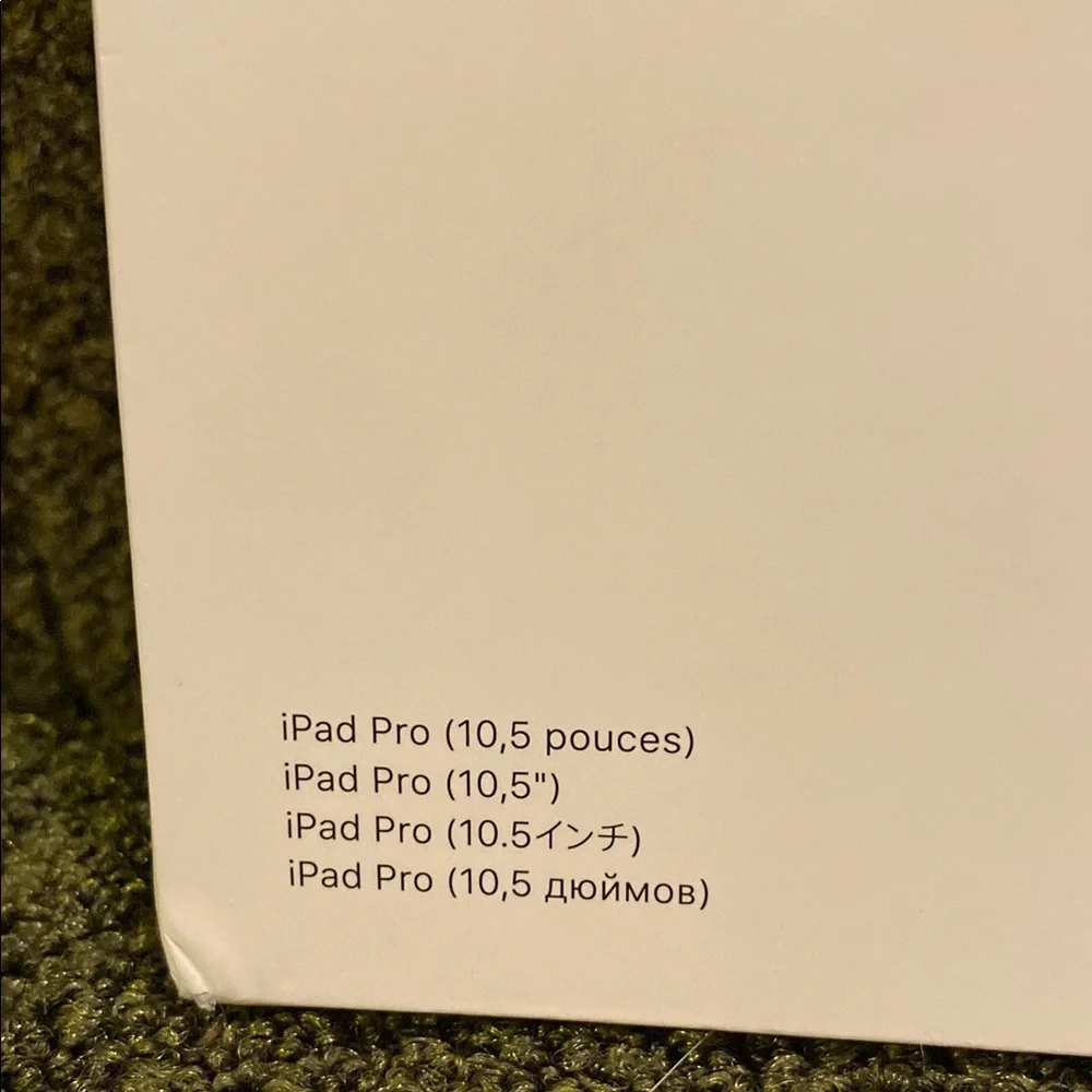 Apple iPad Pro Smart Cover - Pink Sand 10.5”